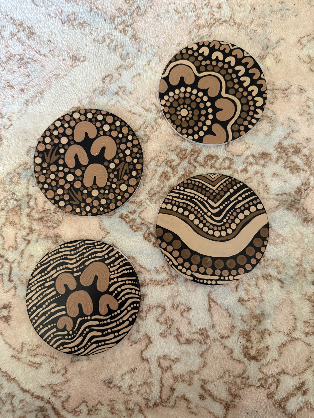 Connecting Serving Board & Coaster Set