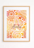First Light Personlised Print