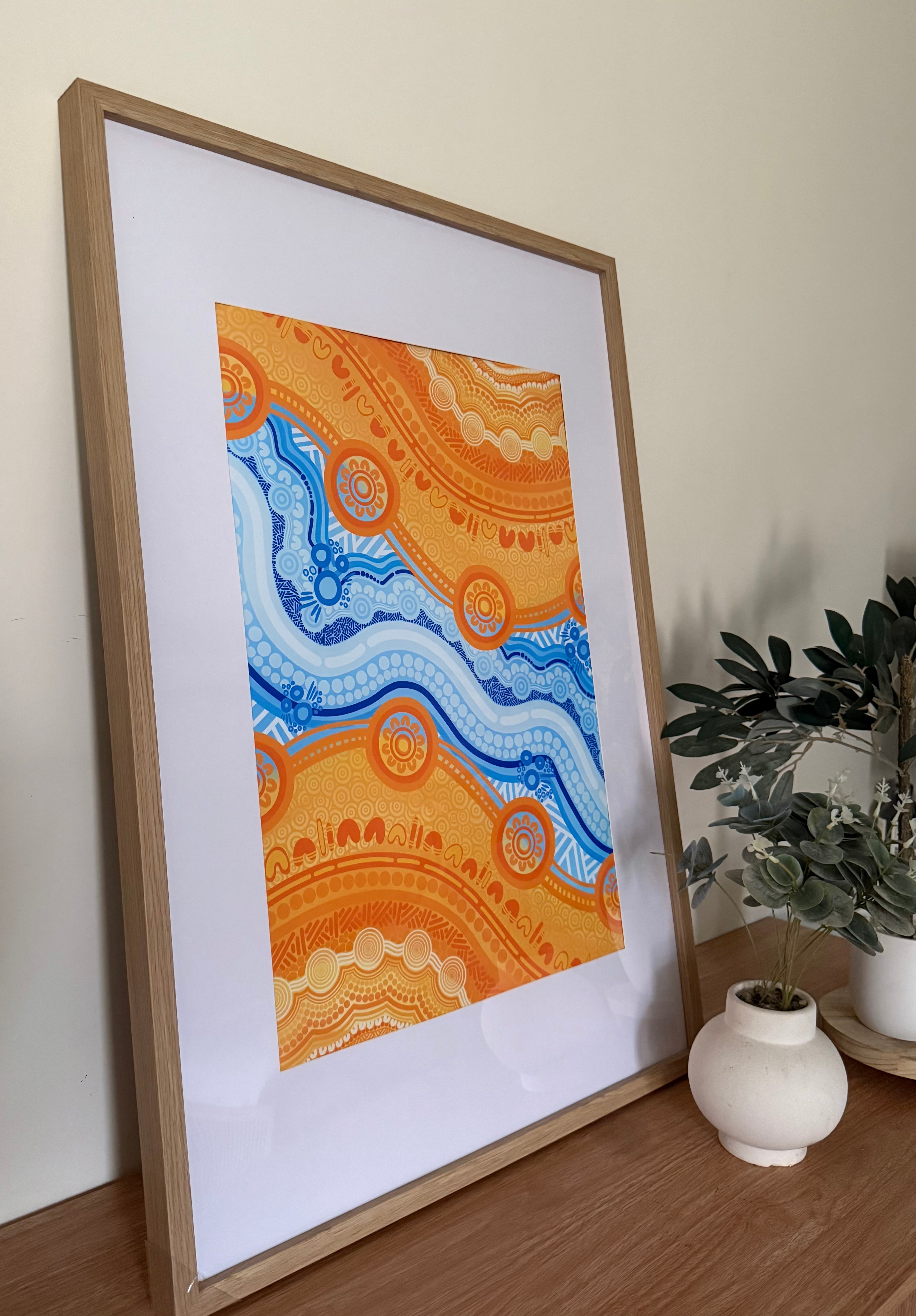Coast Lines Print