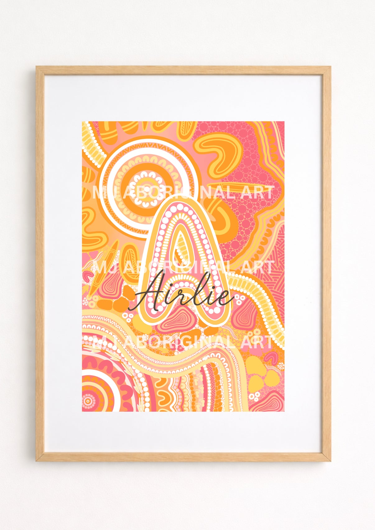 Sunset Personlised Print