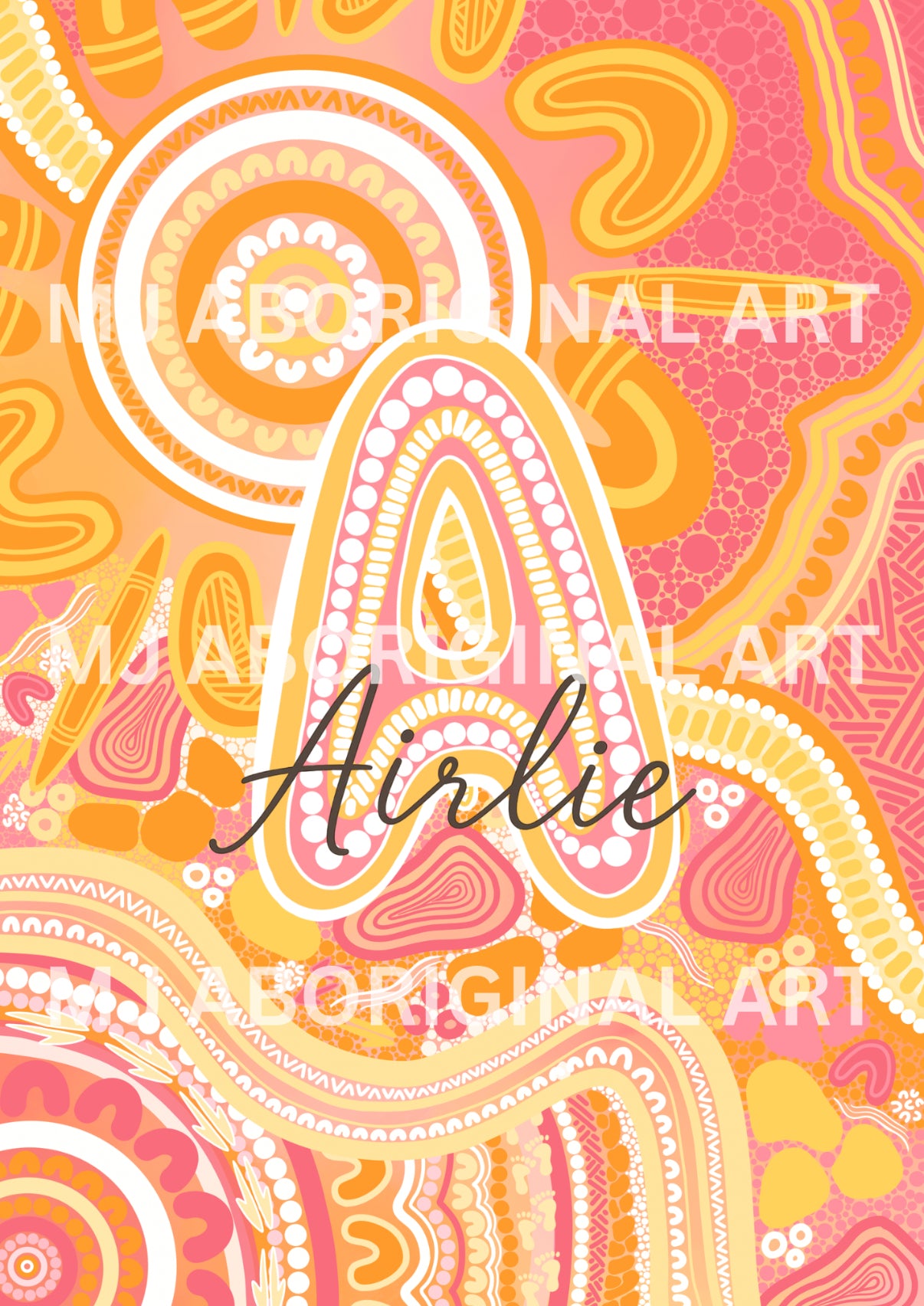 Sunset Personlised Print