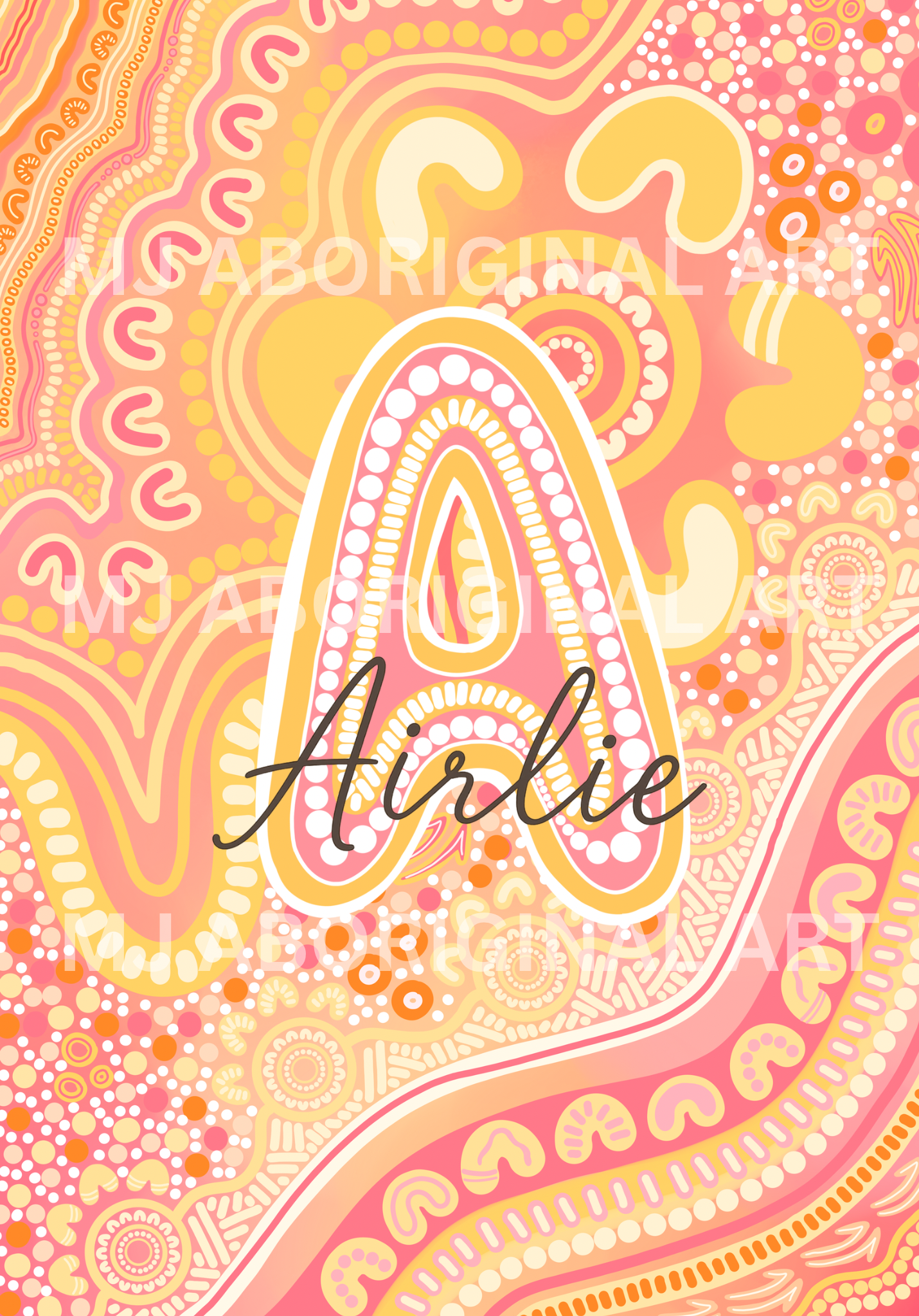 Sunny Bloom Personlised Print