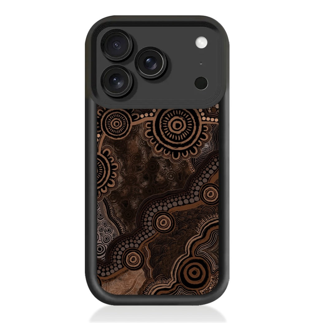 Caring For Country Phone Case Border