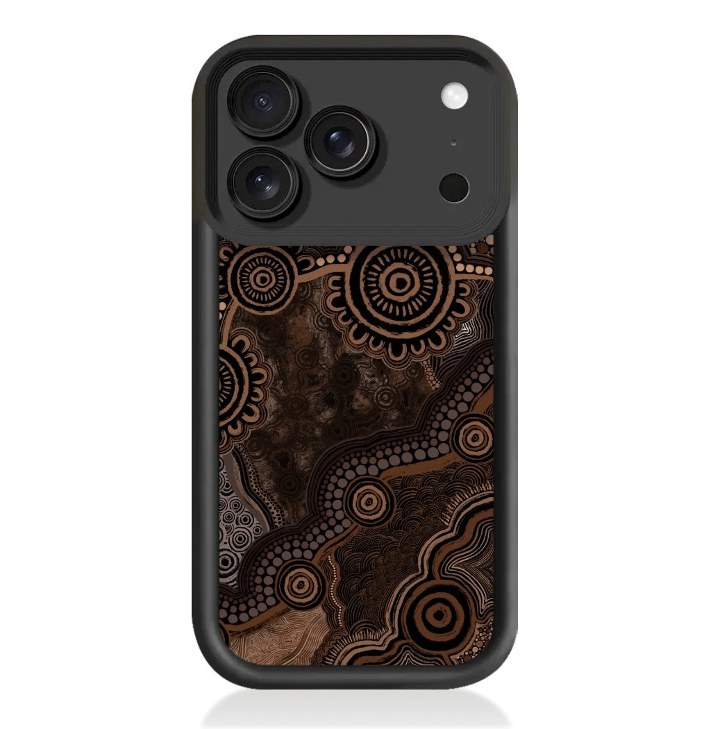Caring For Country Phone Case Border
