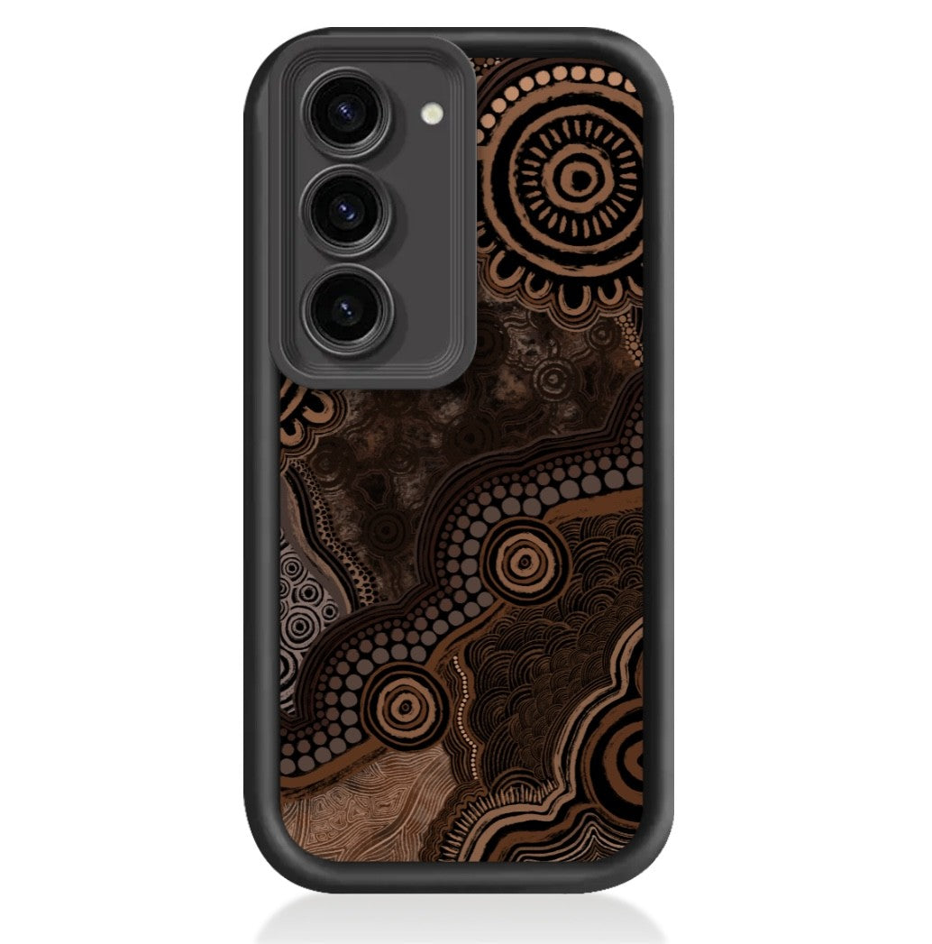 Caring For Country Phone Case Border