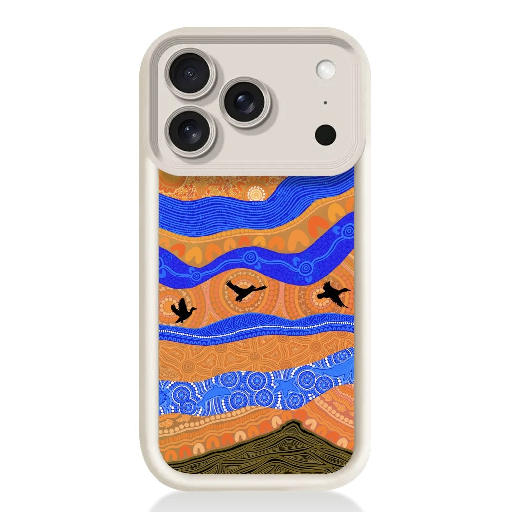 First Sunrise Phone Case Border
