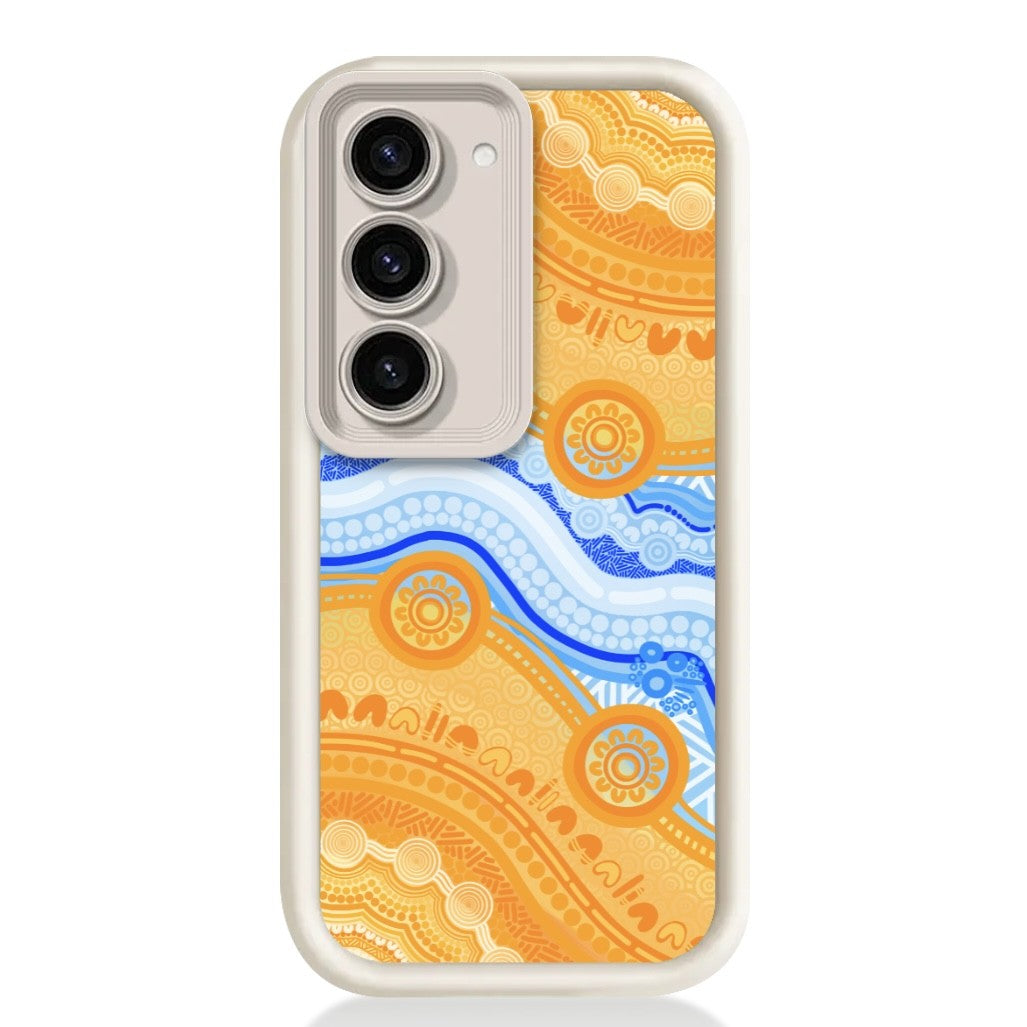 Coast Lines Phone Case Border