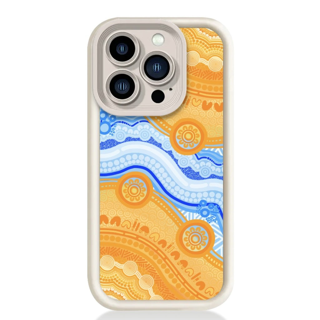 Coast Lines Phone Case Border
